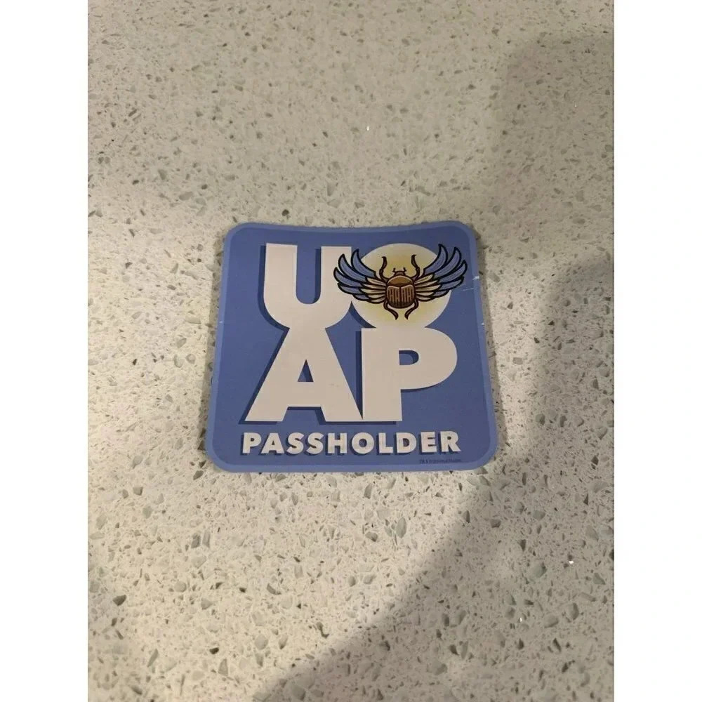 Universal‎ Studios Orlando Anual Passholder UOAP The Mummy Ride MAGNET sb